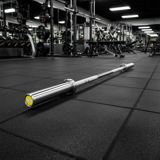 Intek Strength JRHBR Olympic Power Bar 15kg in gym