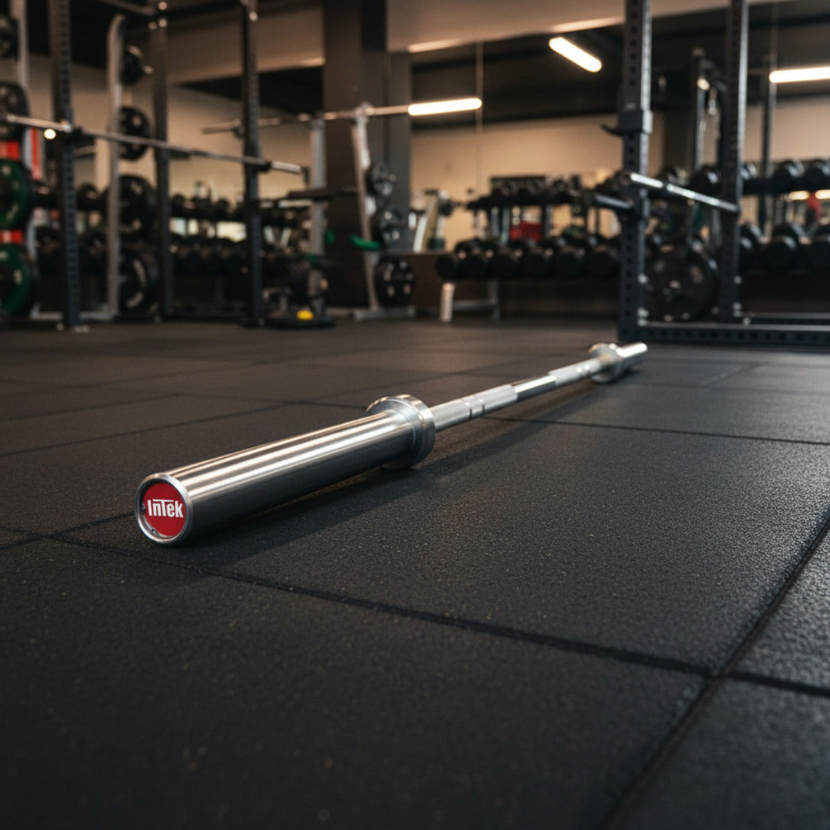 Intek Strength OPBR-HC Olympic Power Bar 20kg in gym