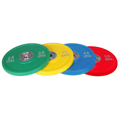 Intek Strength Armor Series IBCN Color Urethane Bumper Plates LBS