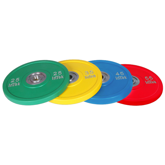 Intek Strength Armor Series IBCN Color Urethane Bumper Plates LBS