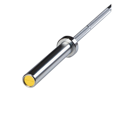 Iron Grip OB-15KG Olympic Bar close up.