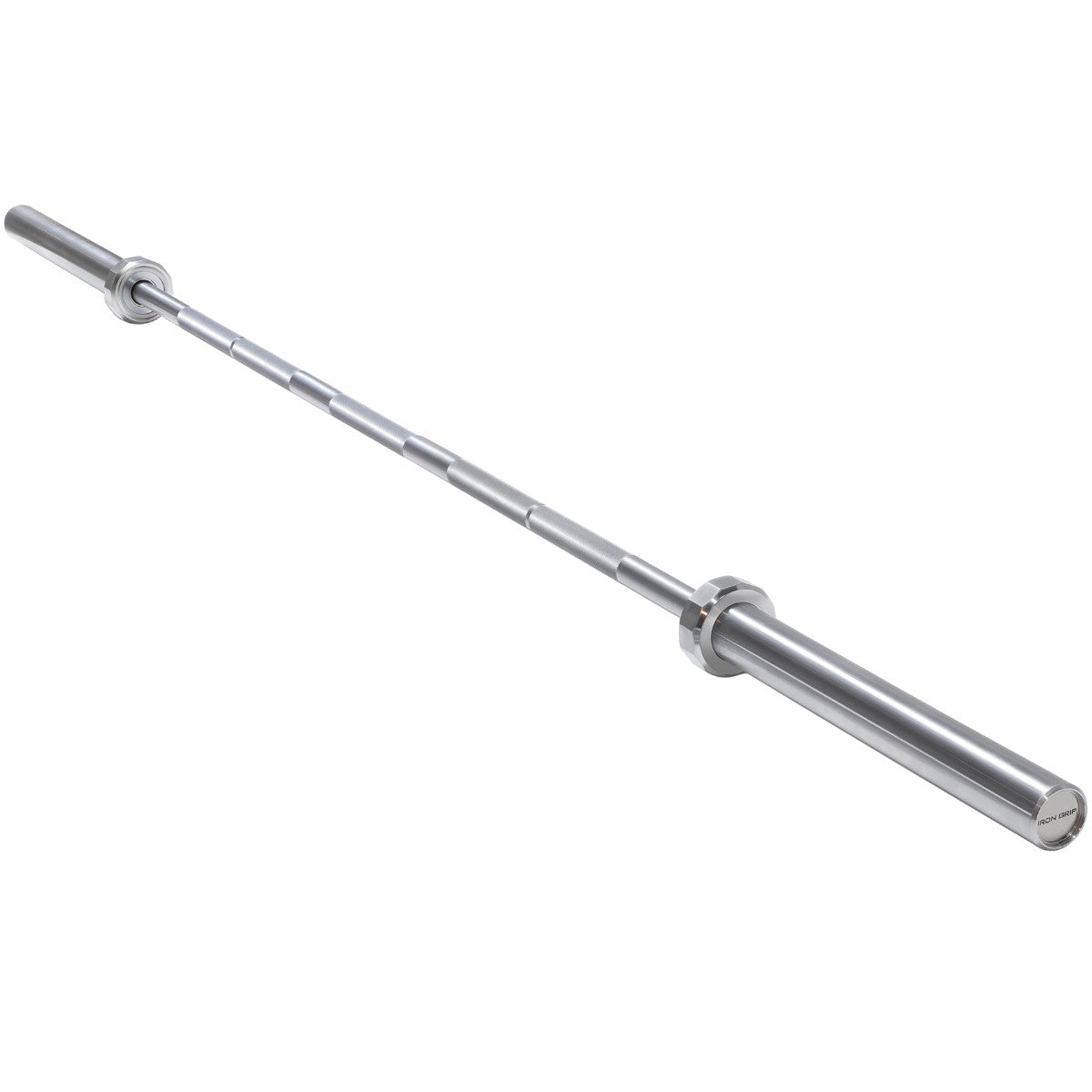 Iron Grip OB-7 Hard Chrome Olympic Power Bar MADE IN USA.