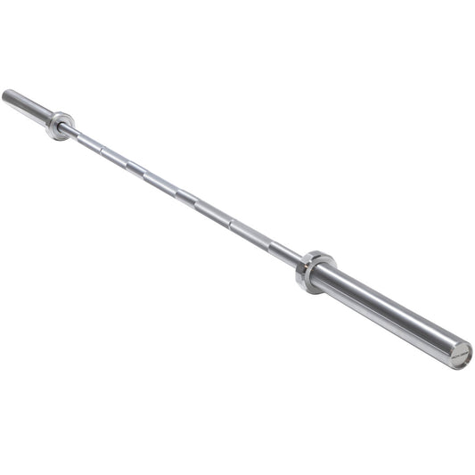 Iron Grip OB-7 Hard Chrome Olympic Power Bar MADE IN USA.