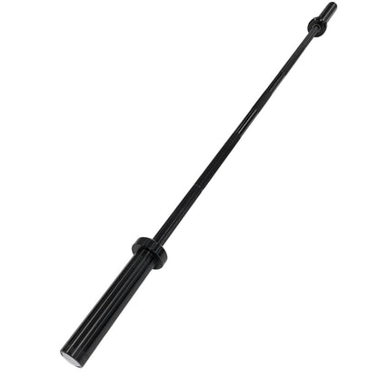Ivanko Barbell OB-72 Olympic Bar on white background. Made in USA