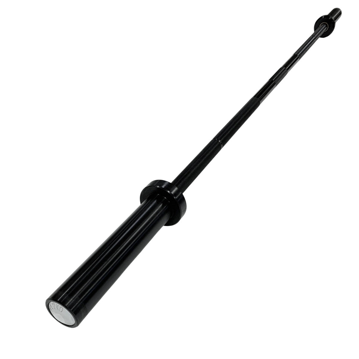 Ivanko Barbell OB-72 Olympic Bar on white background. Made in USA