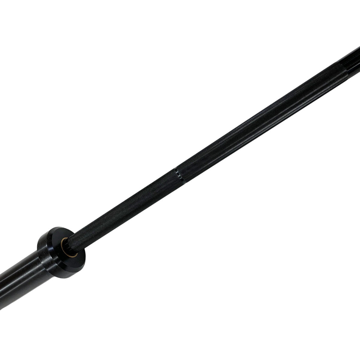 Ivanko Barbell OB-72 Olympic Bar on white background. Made in USA