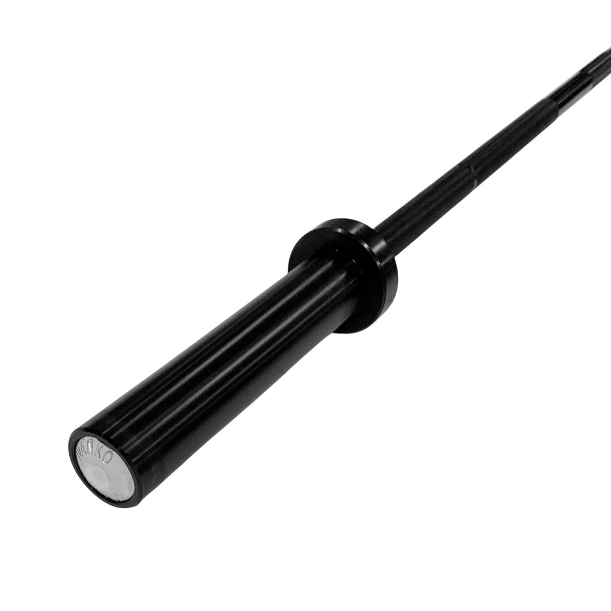 Ivanko Barbell OB-72 Olympic Bar on white background. Made in USA