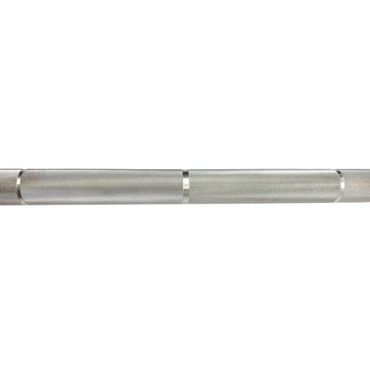 Ivanko Barbell OBS-20KG 28mm Stainless Olympic Bar - Made in USA on white background