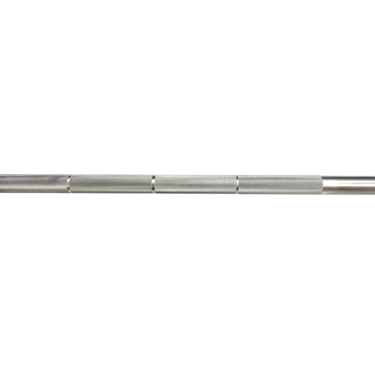 Ivanko Barbell OBS-20KG 28mm Stainless Olympic Bar - Made in USA on white background