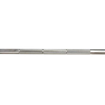 Ivanko Barbell OBS-20KG 28mm Stainless Olympic Bar - Made in USA on white background