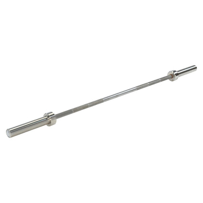 Ivanko Barbell OBS-66 Stainless Steel Shorty Olympic Bar - Made in USA