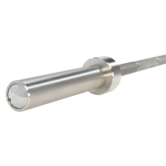 Ivanko Barbell OBS-66 Stainless Steel Shorty Olympic Bar - Made in USA