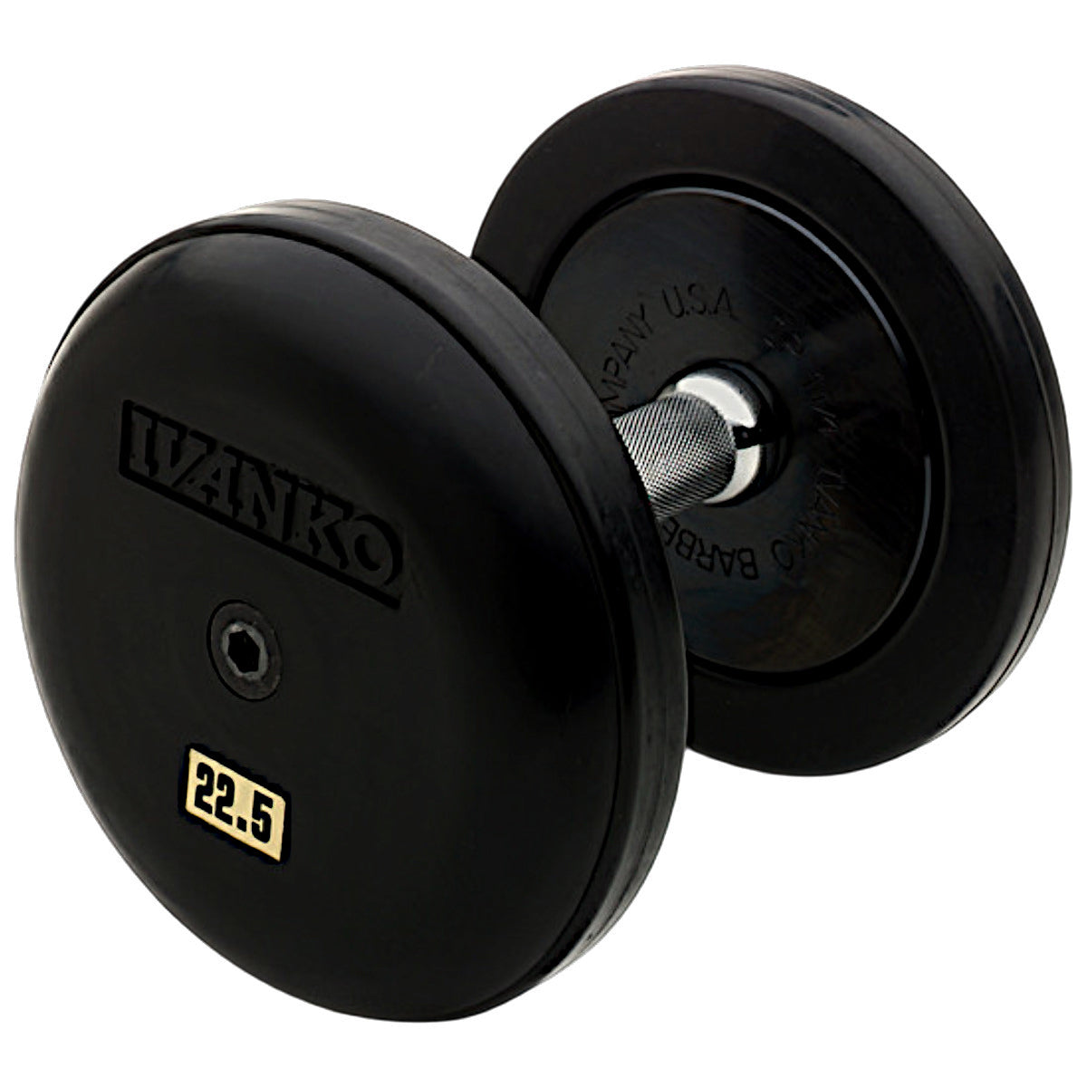 Ivanko RUB/EPR Rubber-Encased Dumbbells on white background