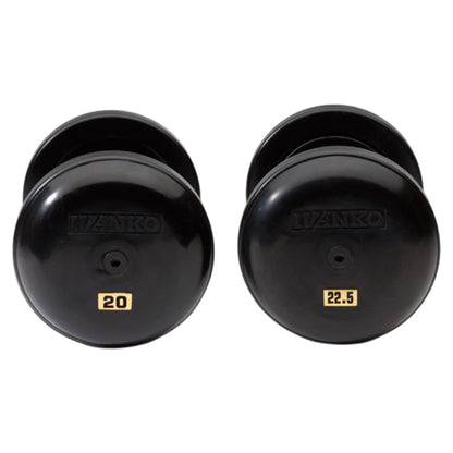 Ivanko RUB/EPR Rubber-Encased Dumbbells on white background