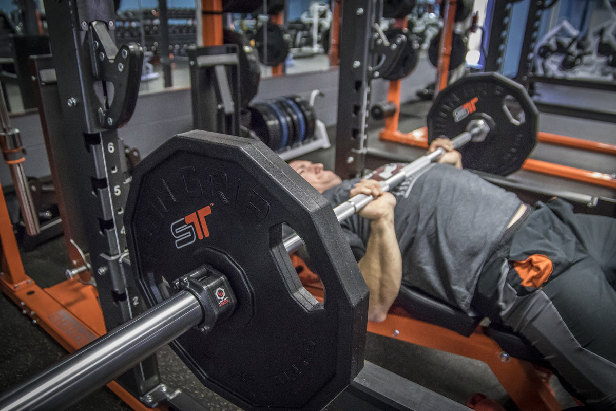 Lock-Jaw Barbell Olympic 2 Collars - Black workout.