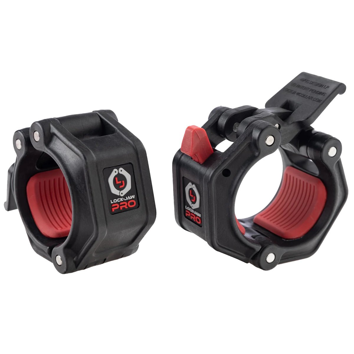 Lock-Jaw Pro 2 Barbell Olympic Collars Black - (1 pair)