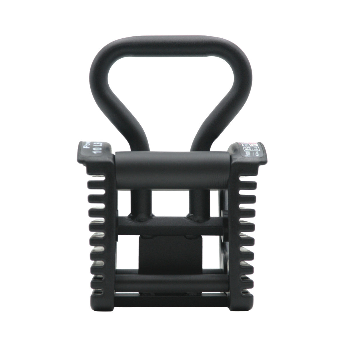 PowerBlock Pro Series Kettlebell Handle Front view.