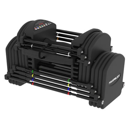 PowerBlock Commercial Pro 32 weight adjustment.