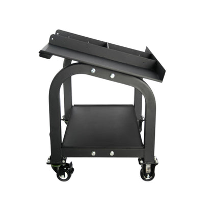 PowerBlock Commercial Pro Max Stand left side view.