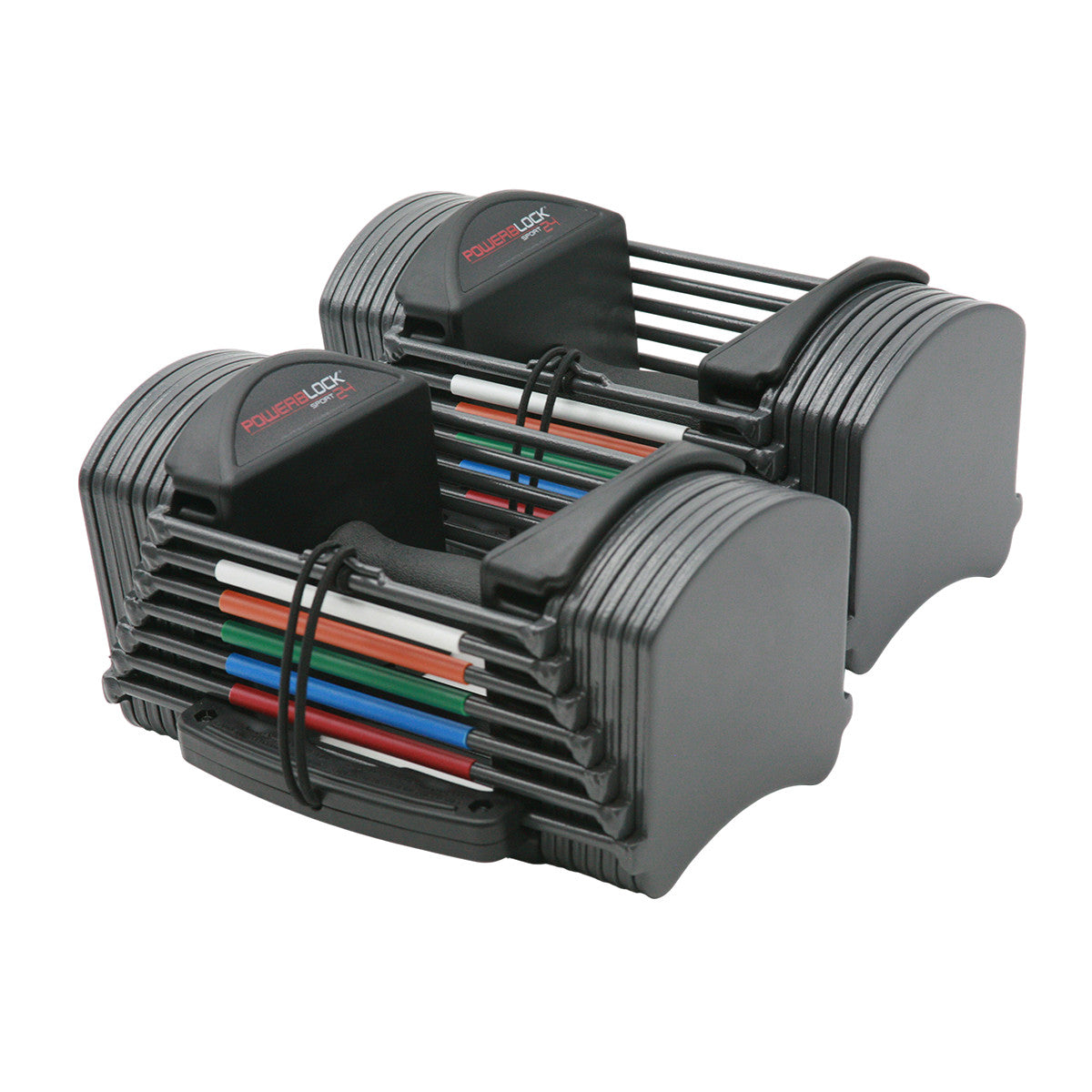 Pair of Gray PowerBlock Sport 24.