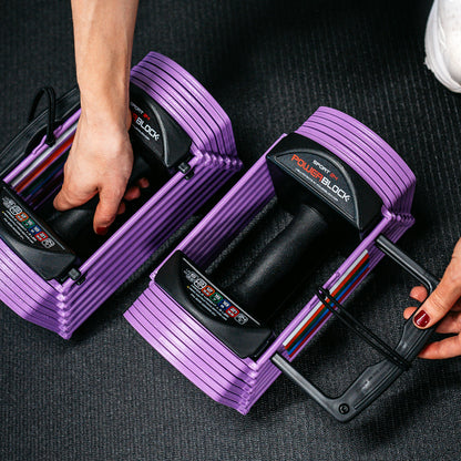 Pair of Lavender PowerBlock Sport 24