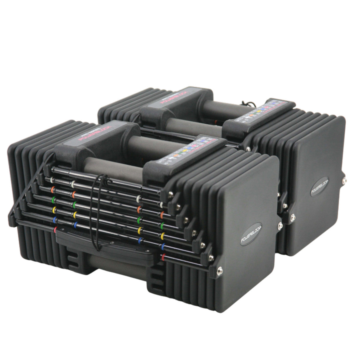 Pair of PowerBlock Commercial Pro 125 Set.