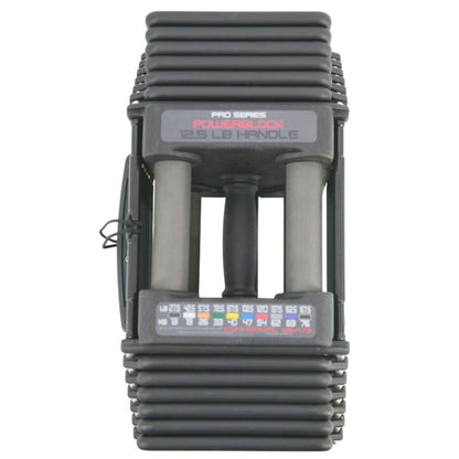 Overhead view of single PowerBlock Commercial Pro 125.