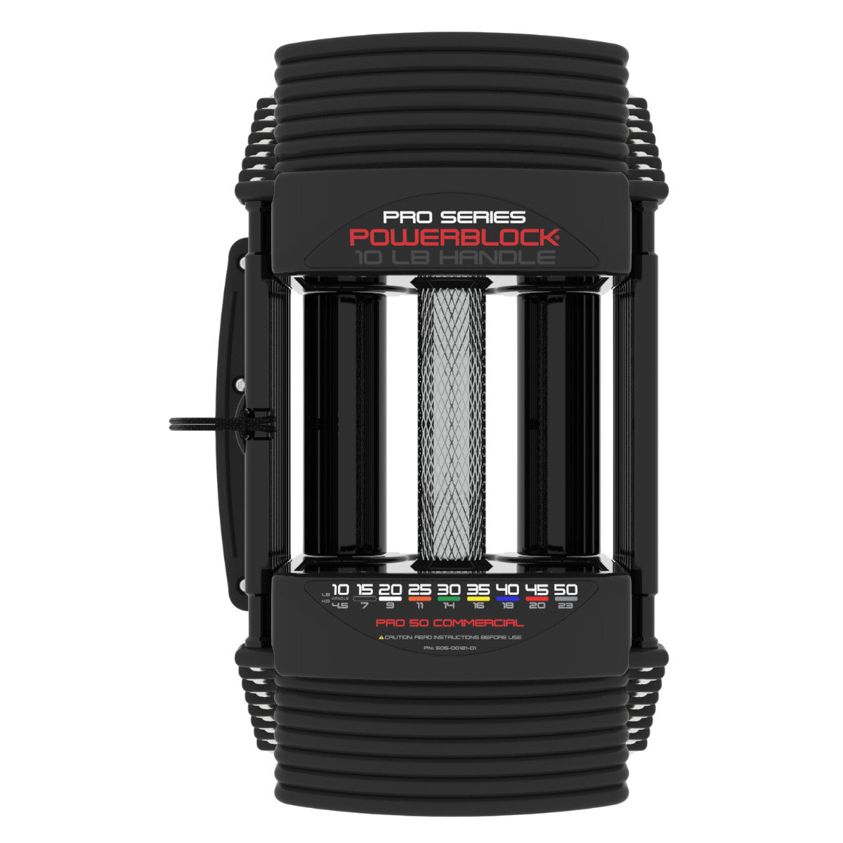 Overhead view of PowerBlock Commercial Pro 50.