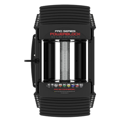 Overhead view of PowerBlock Commercial Pro 50.