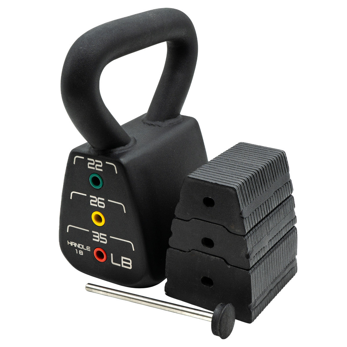 Go Powerblock PowerBlock Pro Adjustable Kettlebell 18-35 LB – DumbbellBuddy.com
