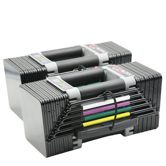 PowerBlock Elite EXP 70 Adjustable Dumbbells.