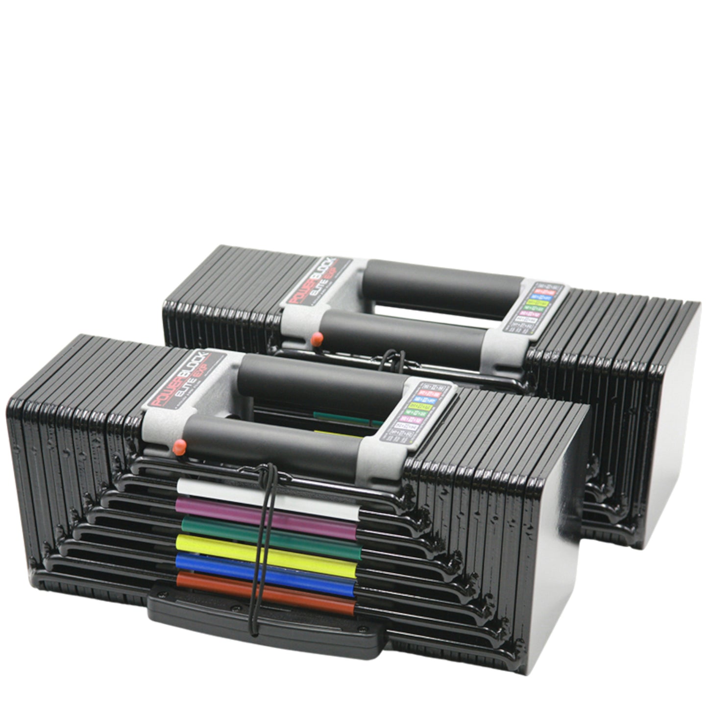PowerBlock Elite EXP 90 Adjustable Dumbbells.