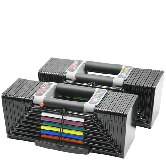 PowerBlock Elite EXP 90 Adjustable Dumbbells.