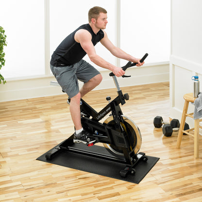 SuperMats 20GS Indoor Spin Bike Floor Mat - Made in USA