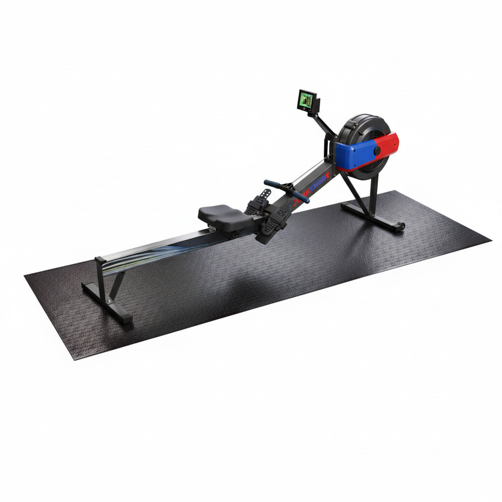 SuperMats 29GS Extra-Long Commercial Rower, Treadmill, Elliptical Mat - Made in USA