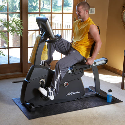 SuperMats 40GS Commercial Recumbent Bike Mat - Made in USA