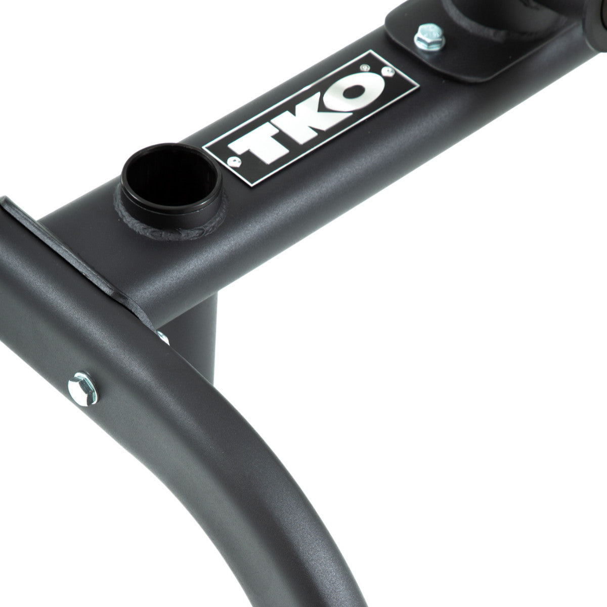 TKO 6210 Olympic Weight Plate Tree with Bar Holders on white background