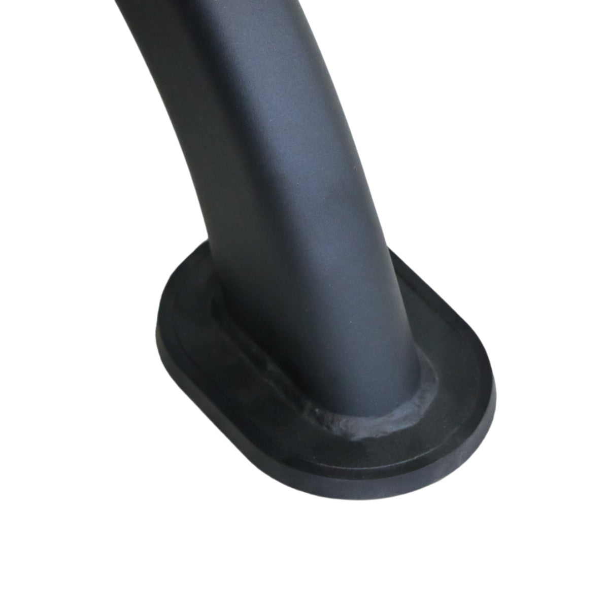TKO 6210 Olympic Weight Plate Tree with Bar Holders close up of foot on white background