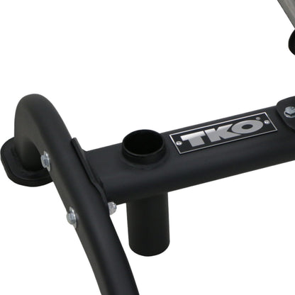 TKO 6210 Olympic Weight Plate Tree with Bar Holders on white background