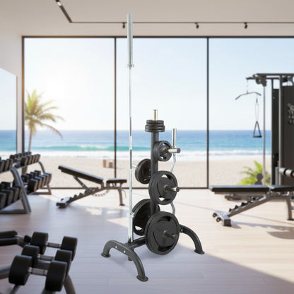 TKO 6210 Olympic Weight Plate Tree gym
