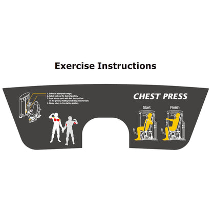 The TKO 7001-G2 Signature Series Converging Chest Press exercise