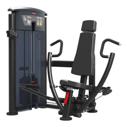 The TKO 7001-G2 Signature Series Converging Chest Press on white background