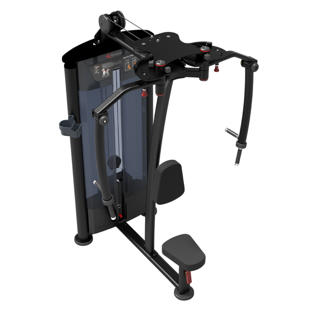 TKO 7003-G2 Signature Series Pec Fly / Rear Delt Machine on white background side view