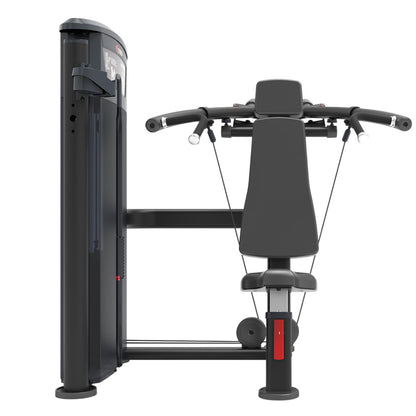 TKO 7008-G2 converging shoulder press on white background front view