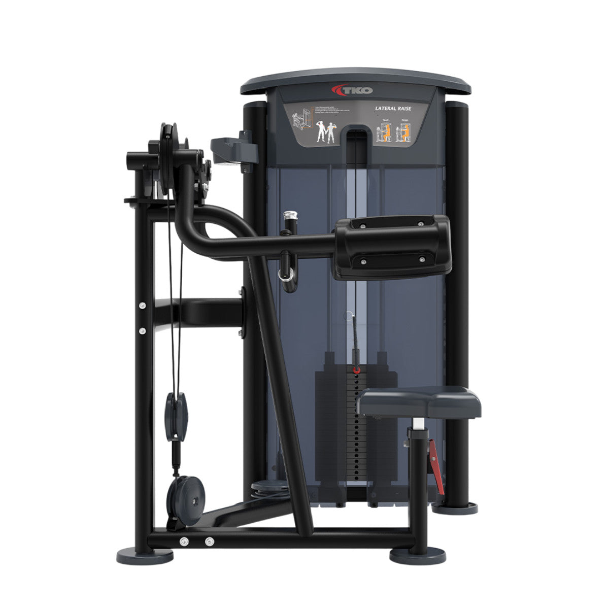 TKO 7009-G2 Signature Series Lateral Raise on white background side view