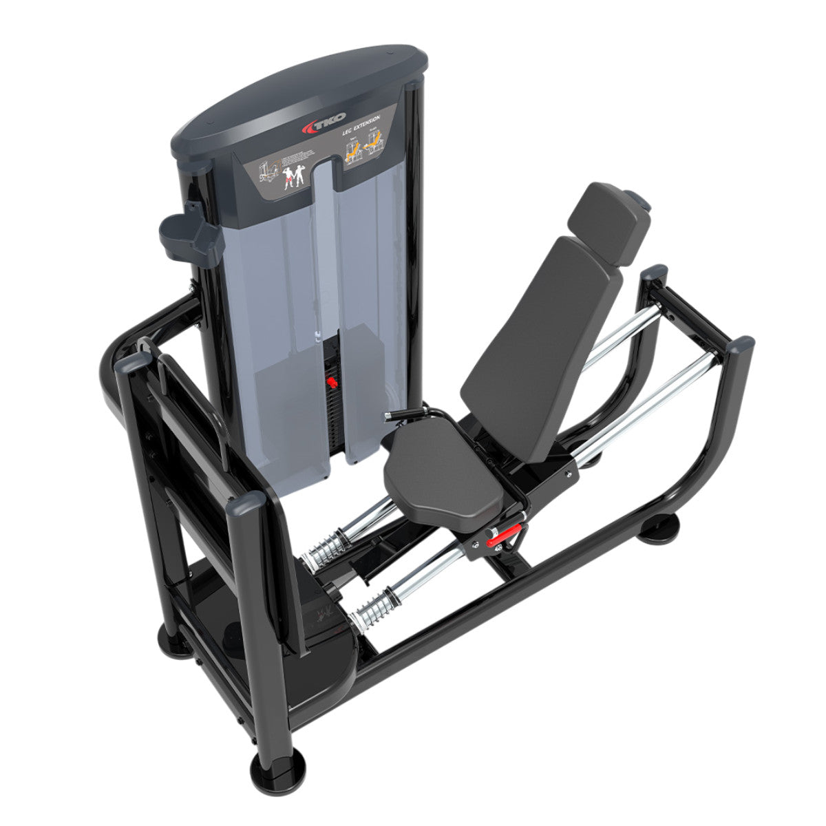 TKO 7010-G2 Signature Series Leg Press on white background overhead view