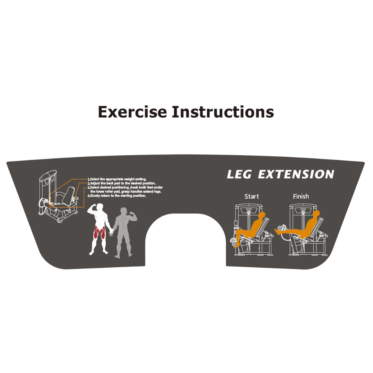 TKO 7011-G2 Signature Series Leg Extension exercise