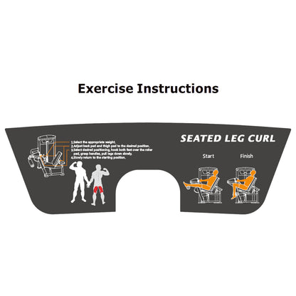 TKO 7012-G2 Signature Series Seated Leg Curl exercise