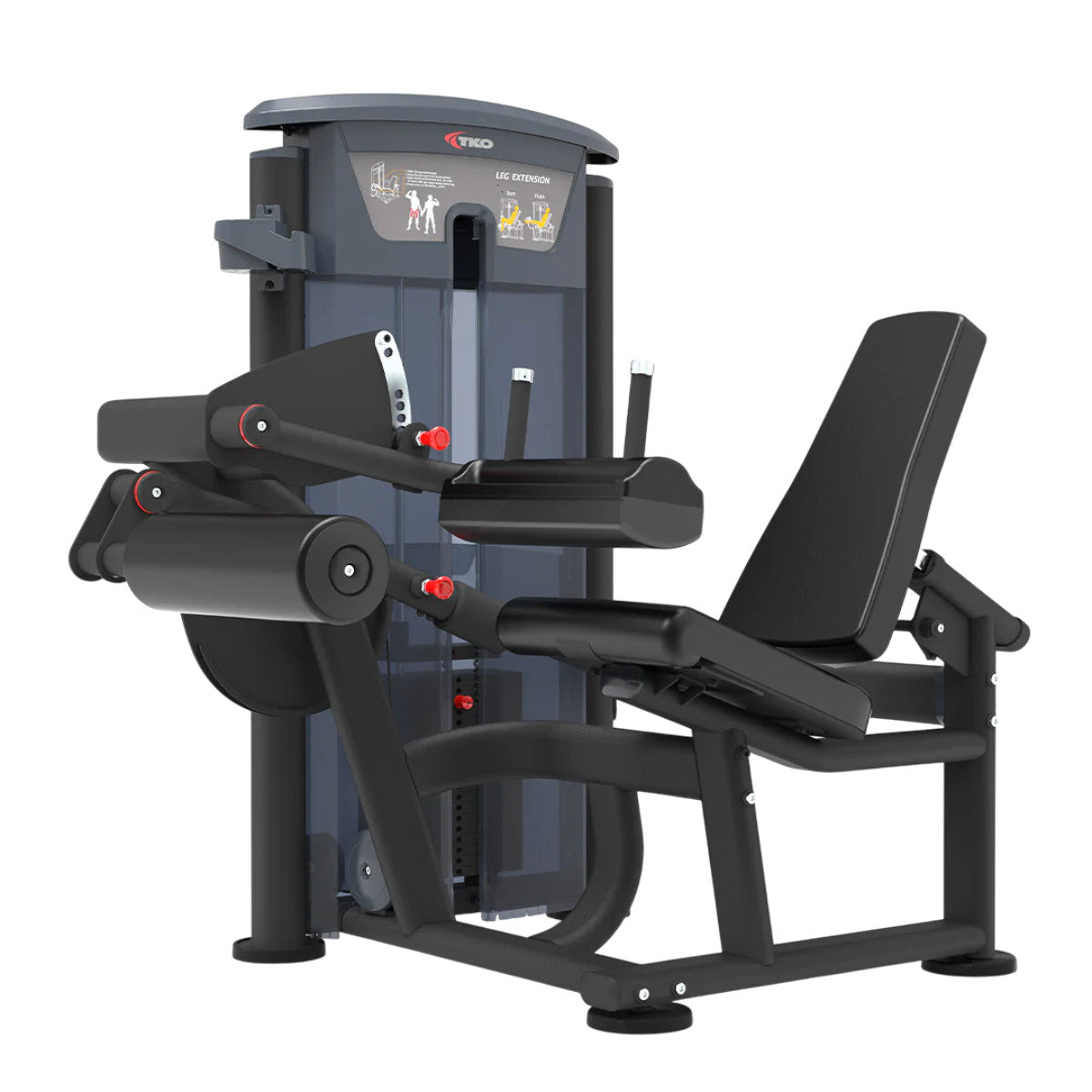 TKO 7012-G2 Signature Series Seated Leg Curl on white background