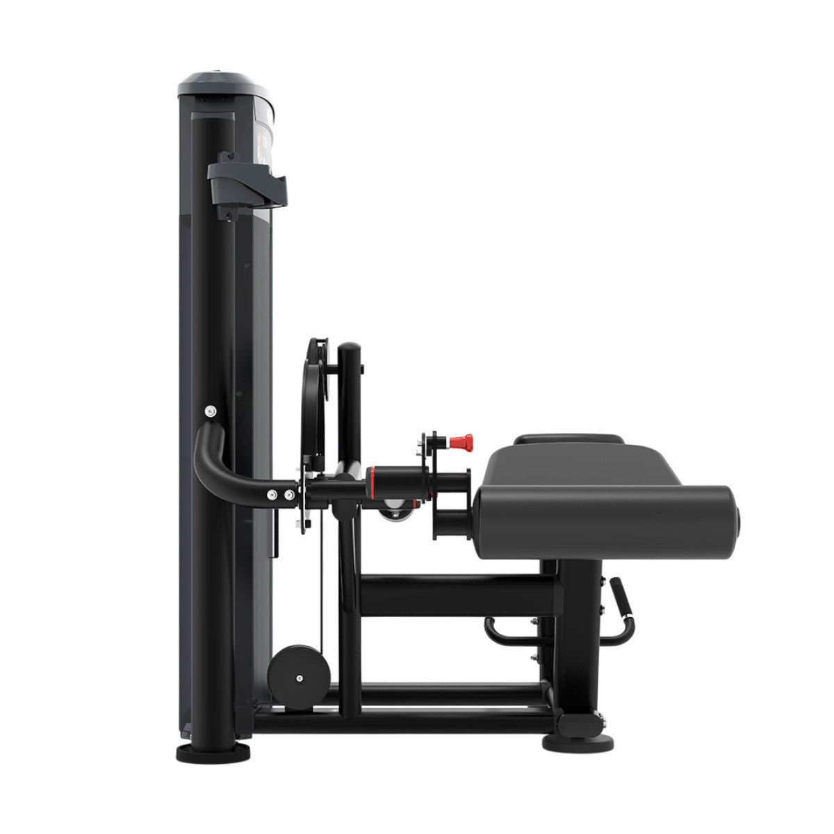 TKO 7013-G2 Signature Series Prone Leg Curl on white background rear view